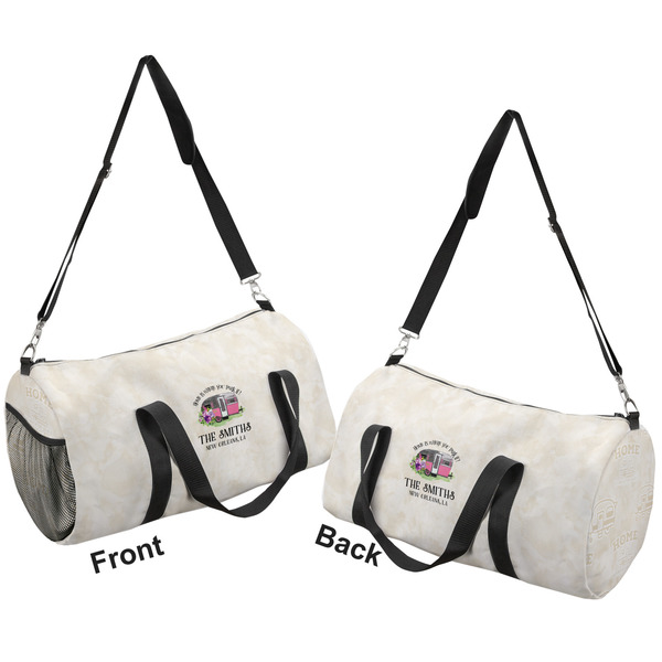 Camper Duffle bag large front and back sides