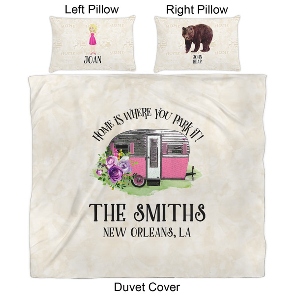 Camper Duvet Cover Set - King - Approval