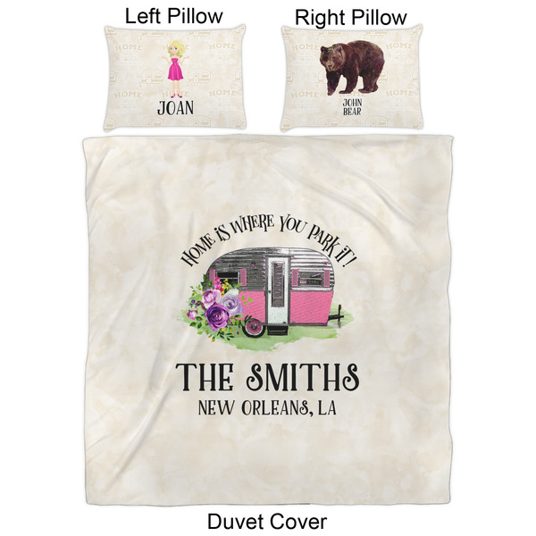 Camper Duvet Cover Set - Queen - Approval