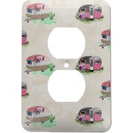 Camper Electric Outlet Plate