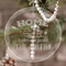 Camper Engraved Glass Ornaments - Round-Main Parent