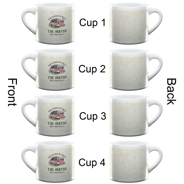 Camper Espresso Cup - 6oz (Double Shot Set of 4) APPROVAL