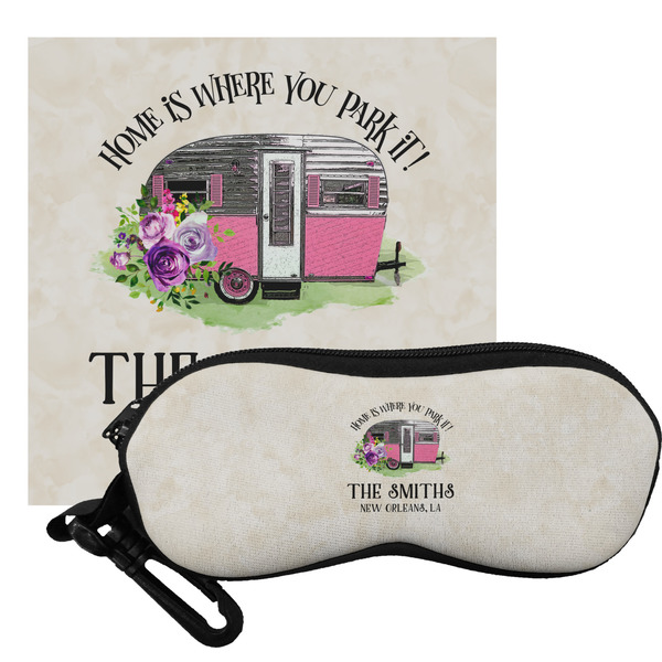 Custom Camper Eyeglass Case & Cloth (Personalized)