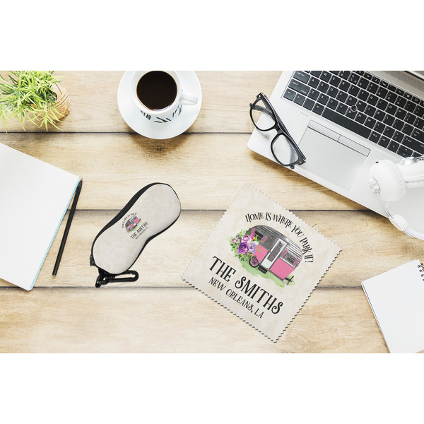 Camper Eyeglass Case and Cloth Set - LIFESTYLE