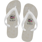 Camper Flip Flops - XSmall (Personalized)