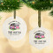 Camper Frosted Glass Ornament - MAIN PARENT