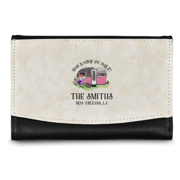 Custom Camper Genuine Leather Women's Wallet - Small (Personalized)