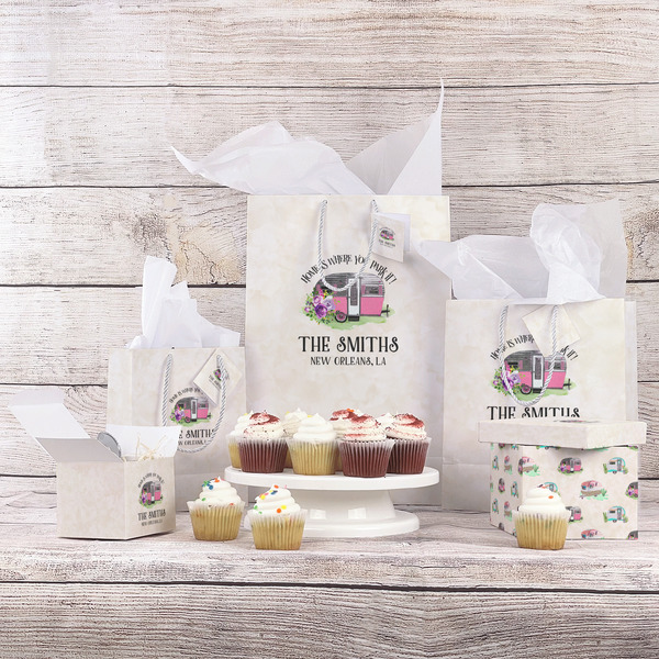 Camper Gift Bags - In Context
