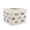 Camper Gift Boxes with Lid - Canvas Wrapped - Medium - Front/Main