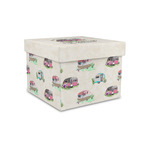 Camper Gift Box with Lid - Canvas Wrapped - Small (Personalized)