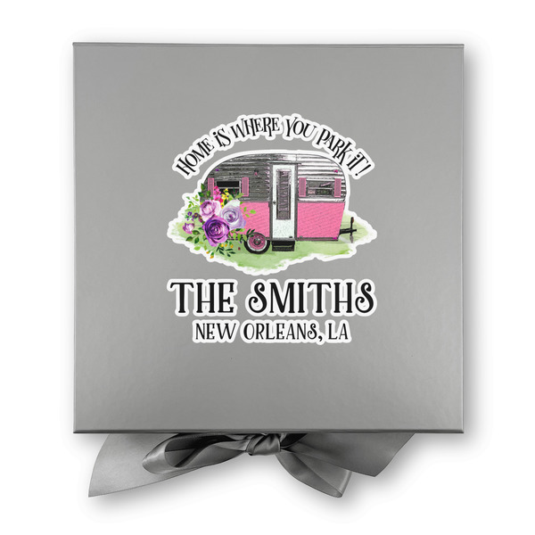 Camper Gift Boxes with Magnetic Lid - Silver - Approval