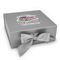 Camper Gift Boxes with Magnetic Lid - Silver - Front