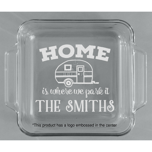Camper Glass Cake Dish - APPROVAL (8x8)