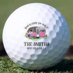 Camper Golf Balls - Non-Branded - Set of 3 (Personalized)