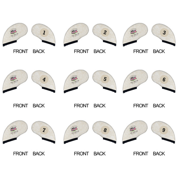Camper Golf Club Covers - APPROVAL (set of 9)