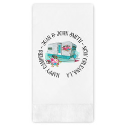 Camper Guest Napkins - Full Color - Embossed Edge (Personalized)