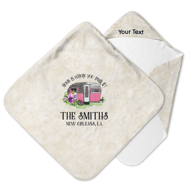 Custom Camper Hooded Baby Towel (Personalized)