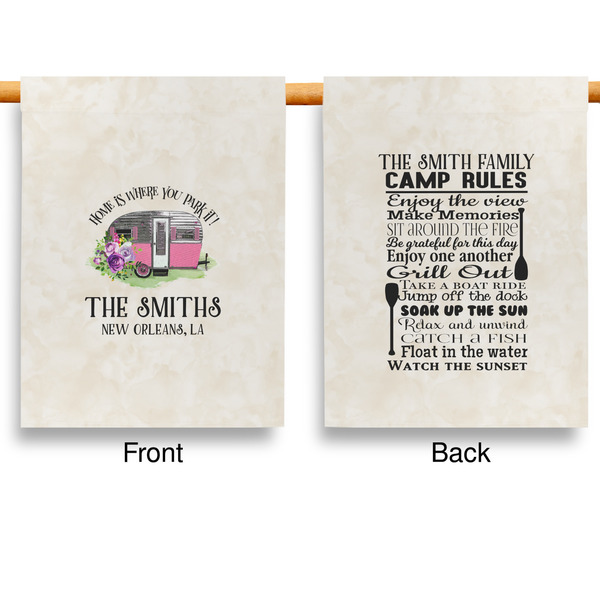 Camper House Flags - Double Sided - APPROVAL