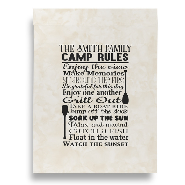 Camper House Flags - Double Sided - BACK