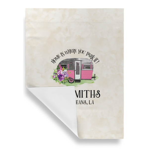 Camper House Flags - Single Sided - FRONT FOLDED