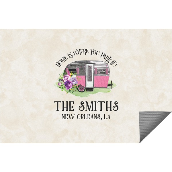 Custom Camper Indoor / Outdoor Rug (Personalized)