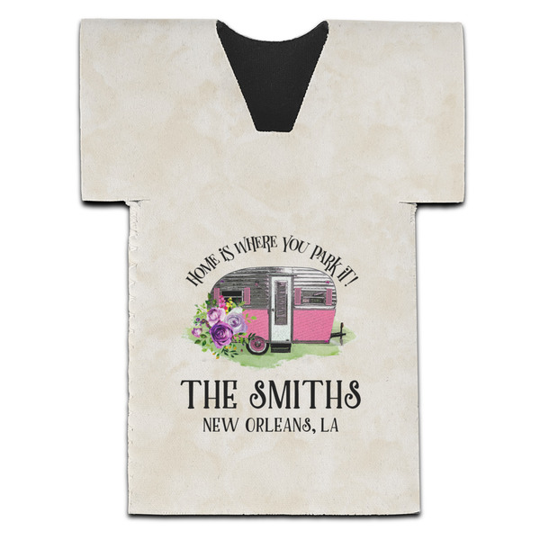 Camper Jersey Bottle Cooler - Set of 4 - FRONT (flat)