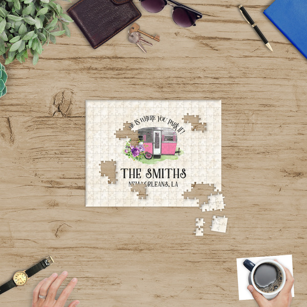 Camper Jigsaw Puzzle 252 Piece - In Context