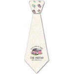Camper Iron On Tie (Personalized)