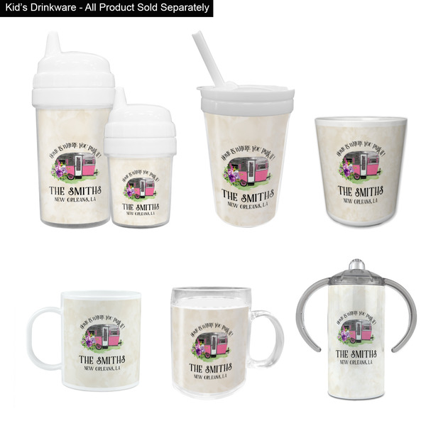 Camper Kid's Drinkware - Customized & Personalized