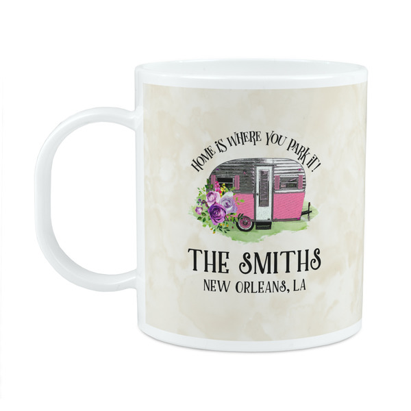 Custom Camper Plastic Kids Mug (Personalized)