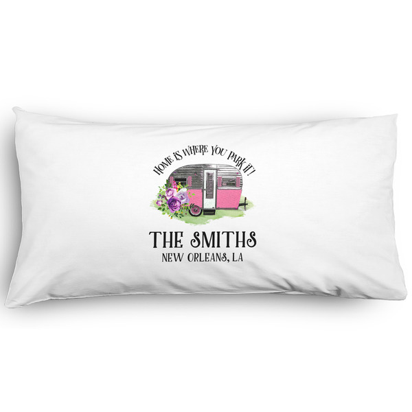 Custom Camper Pillow Case - King - Graphic (Personalized)
