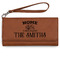 Camper Ladies Wallet - Leather - Rawhide - Front View