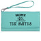 Camper Ladies Wallet - Leather - Teal - Front View