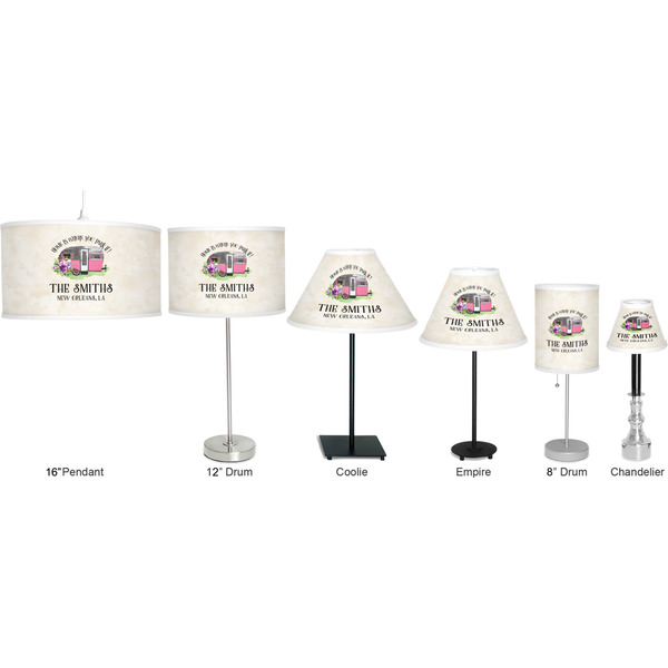 Camper Lamp Full View Size Comparison