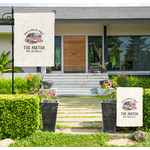 Camper Large Garden Flag - Single Sided (Personalized)