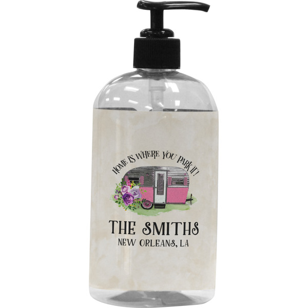 Custom Camper Plastic Soap / Lotion Dispenser (Personalized)