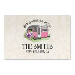 Camper Large Rectangle Car Magnet (Personalized)