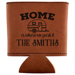 Camper Leatherette Can Sleeve (Personalized)