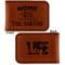 Camper Leatherette Magnetic Money Clip - Front and Back