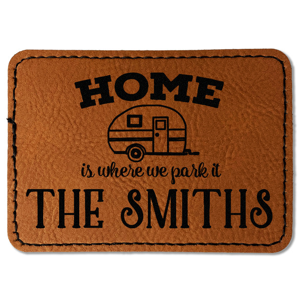 Camper Leatherette Patches - Rectangle