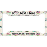 Camper License Plate Frame (Personalized)