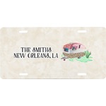 Camper Front License Plate (Personalized)