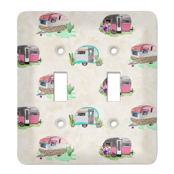 Custom Camper Light Switch Cover (2 Toggle Plate)