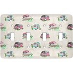 Camper Light Switch Cover (4 Toggle Plate)