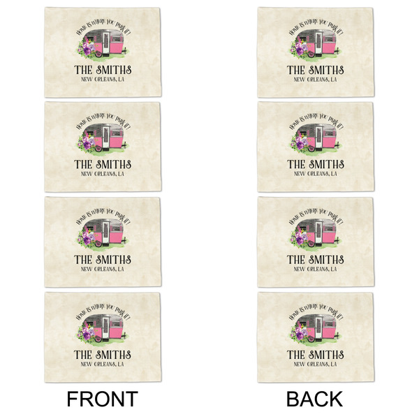 Camper Linen Placemat - APPROVAL Set of 4 (double sided)