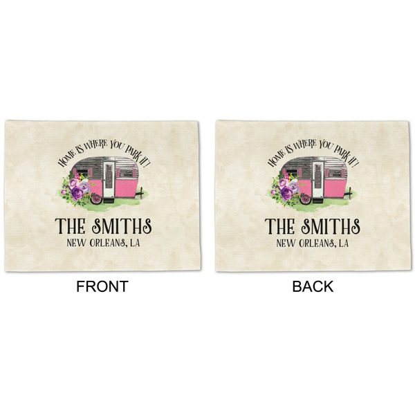 Camper Linen Placemat - APPROVAL (double sided)