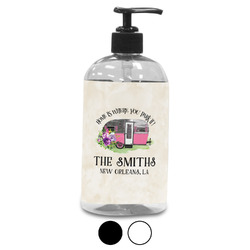 Camper Plastic Soap / Lotion Dispenser (Personalized)