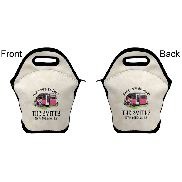 Camper Lunch Bag - Front and Back