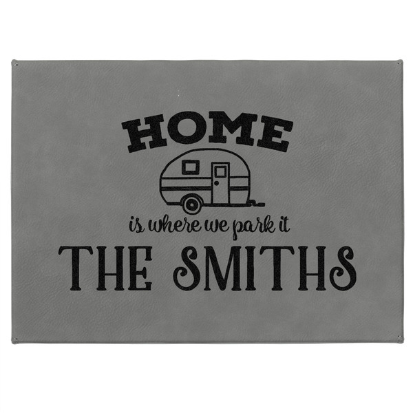 Camper Medium Gift Box with Engraved Leather Lid - Approval