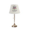Camper Poly Film Empire Lampshade - On Stand